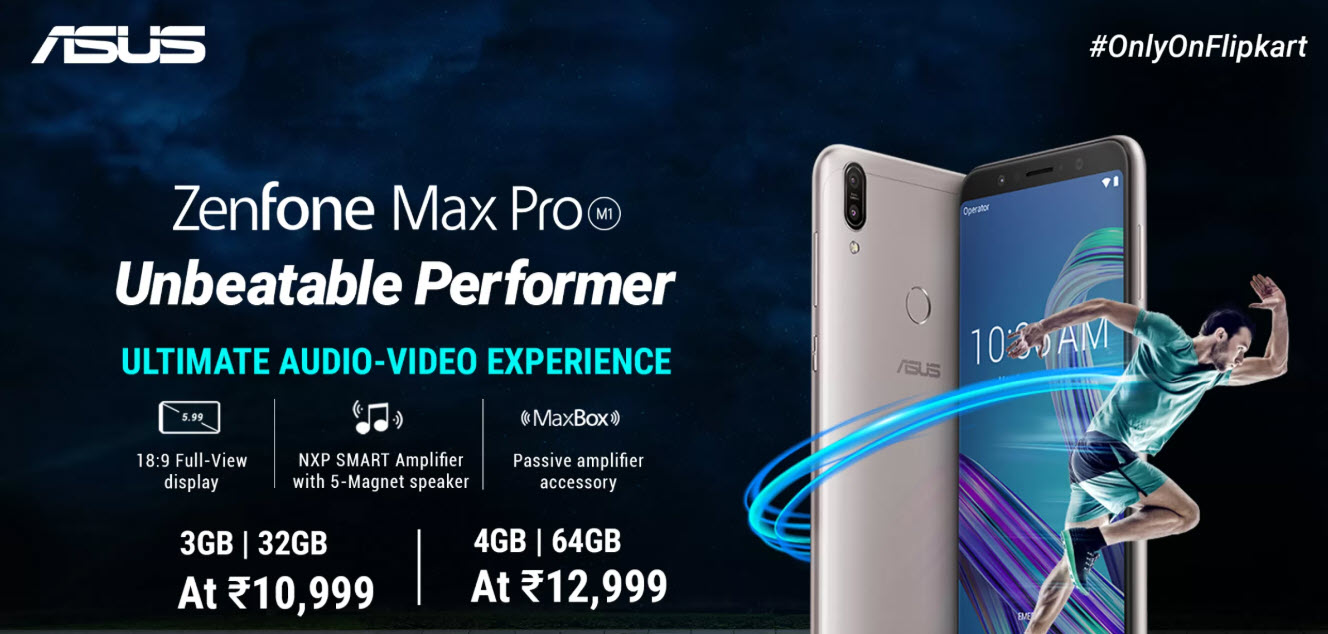 Asus Zenfone Max Pro M1 sale today on Flipkart at 12 PM
