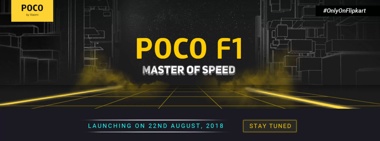 Xiaomi Poco F1 With Liquid Cooling To Launch As Flipkart Exclusive