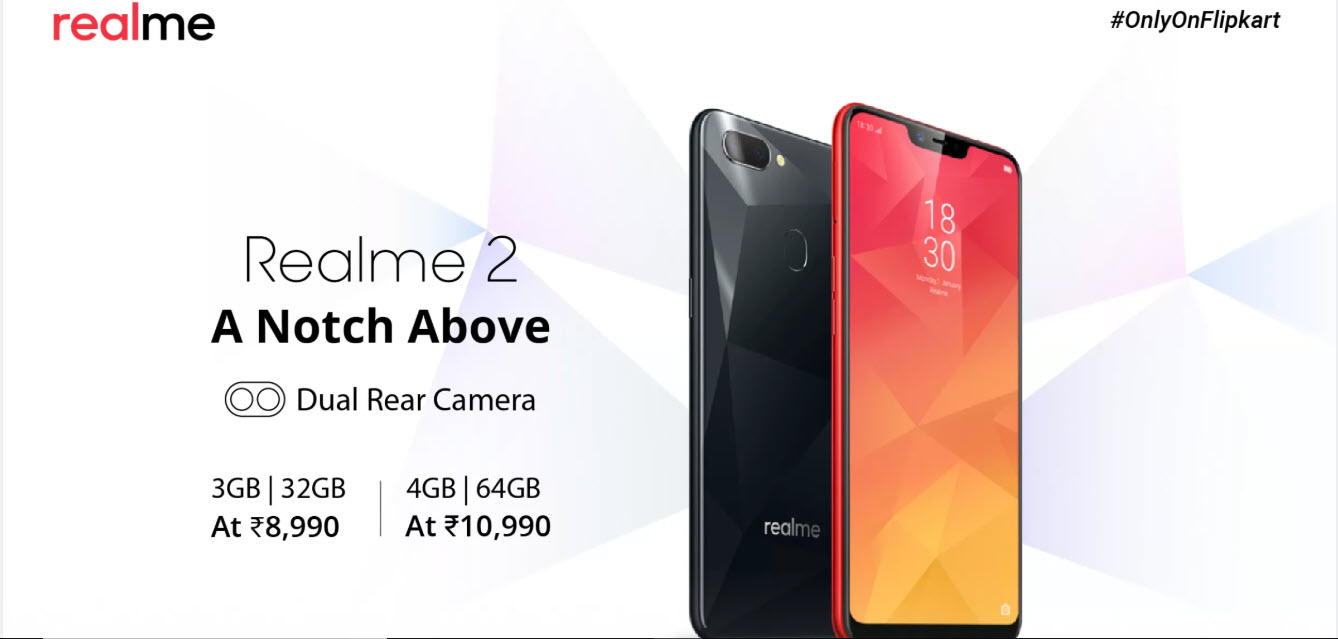 Realme 2 Sale On Flipkart Today At 12PM With Additional Discount