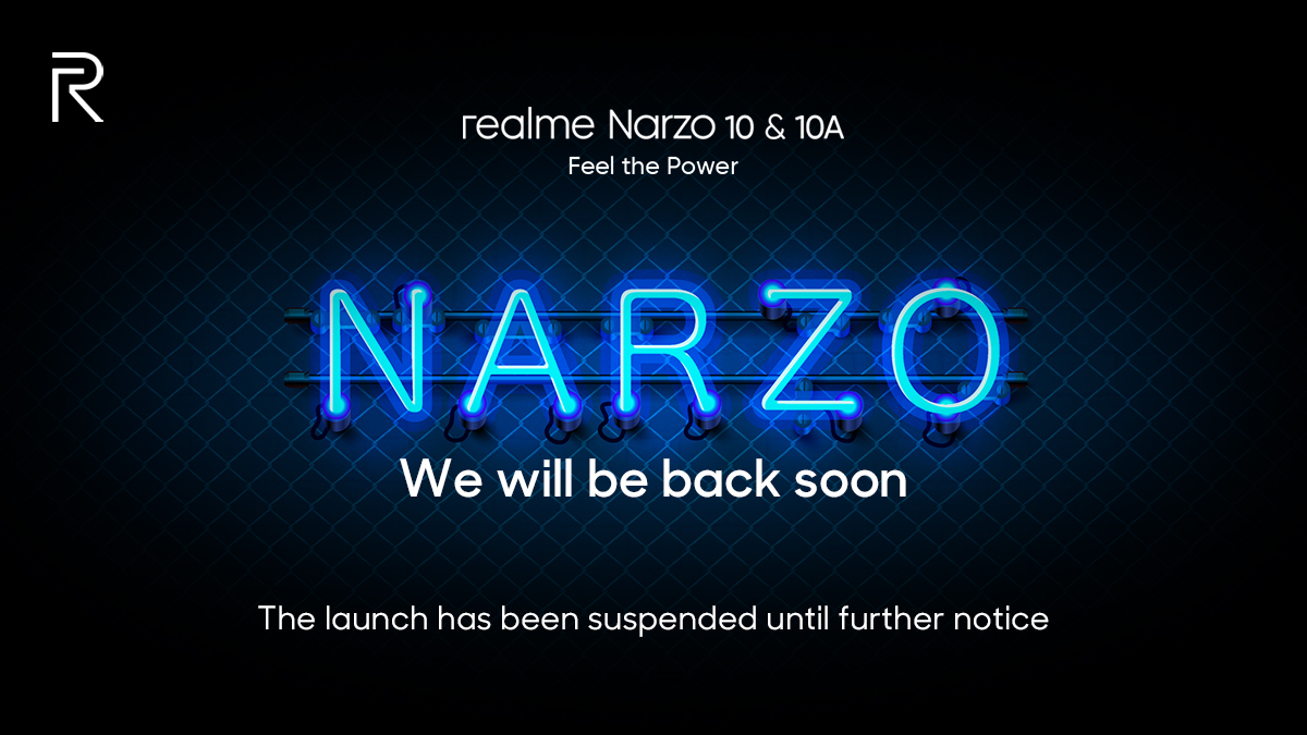 Bad Luck: Realme Narzo Series Launch Postponed Again