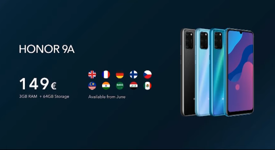 Honor 9A with 5000mAh Battery Launched: Features, Specifications, and Price