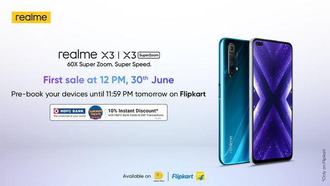Realme X3 with quad rear cameras launched: Features, Specifications, and Price