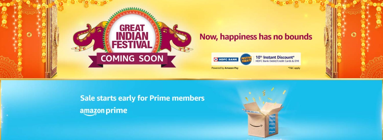 Amazon Great Indian Festival: Exciting offers on cards for Electronics, Gadgets, Echo devices