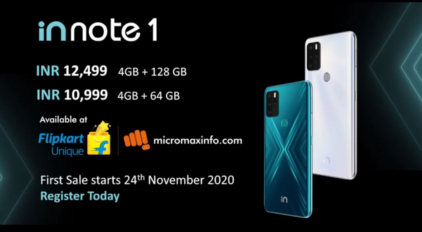Micromax In Note 1, Micromax In 1b Smartphones with MediaTek Processor Launched